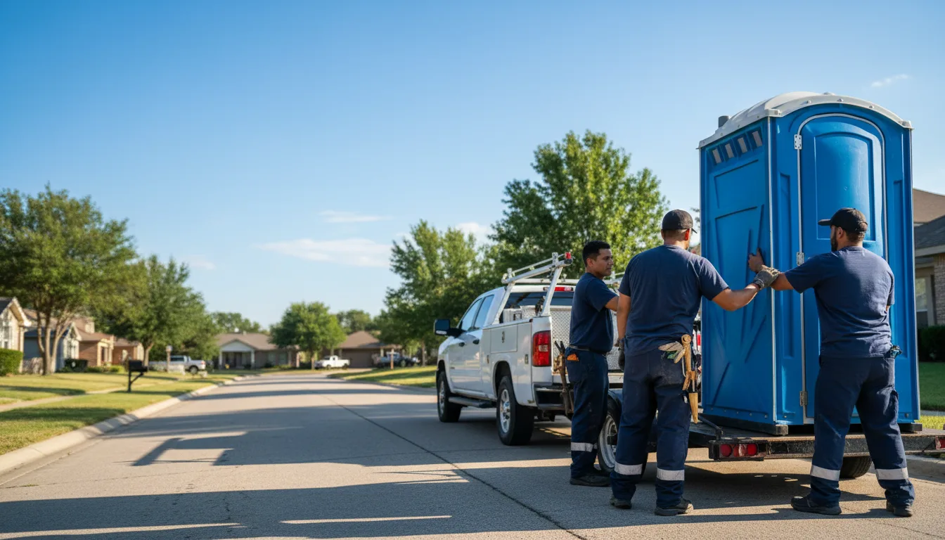 Portable Toilet Rental in Rock, KS near me